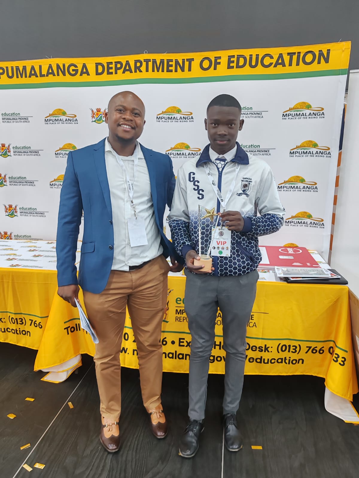 Celebrating a VIP top-performing learner